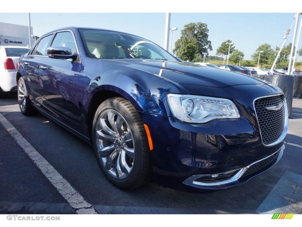 2015 300 C - Jazz Blue Pearl / Black/Linen photo #4