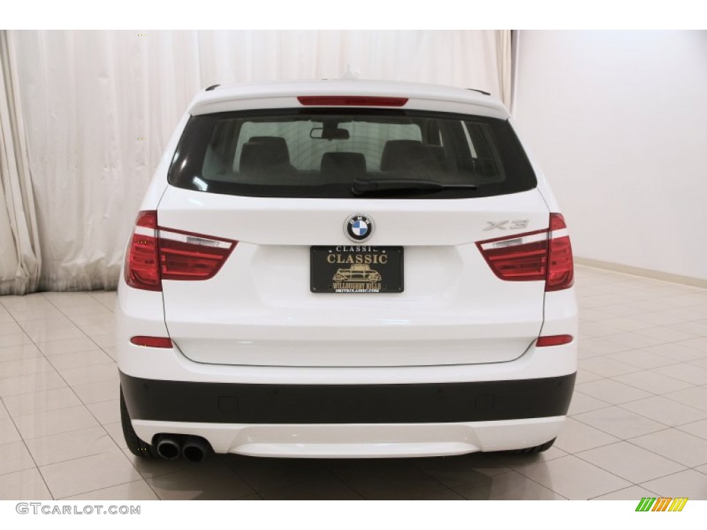 2013 X3 xDrive 35i - Alpine White / Chestnut photo #23