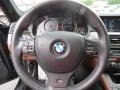 Cinnamon Brown 2011 BMW 5 Series 550i Sedan Steering Wheel