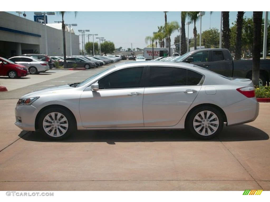 2013 Accord EX Sedan - Alabaster Silver Metallic / Black photo #9
