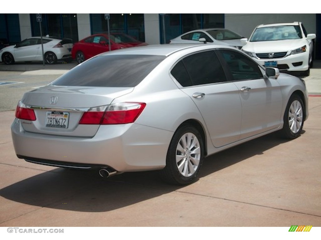 2013 Accord EX Sedan - Alabaster Silver Metallic / Black photo #11