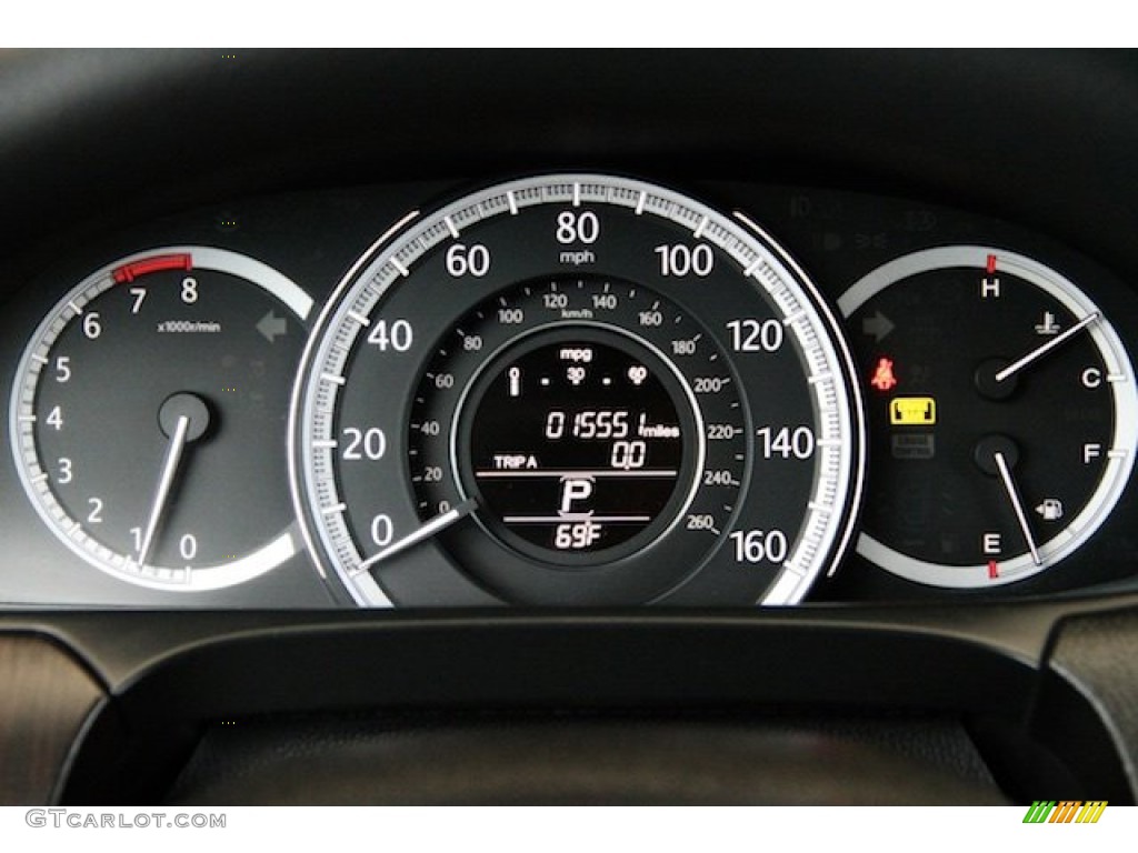 2013 Accord EX Sedan - Alabaster Silver Metallic / Black photo #23