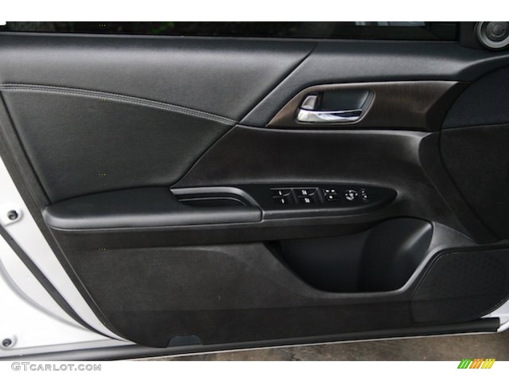 2013 Accord EX Sedan - Alabaster Silver Metallic / Black photo #25