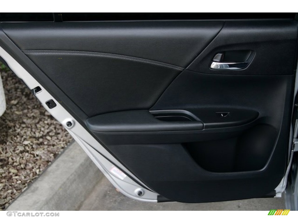 2013 Accord EX Sedan - Alabaster Silver Metallic / Black photo #26