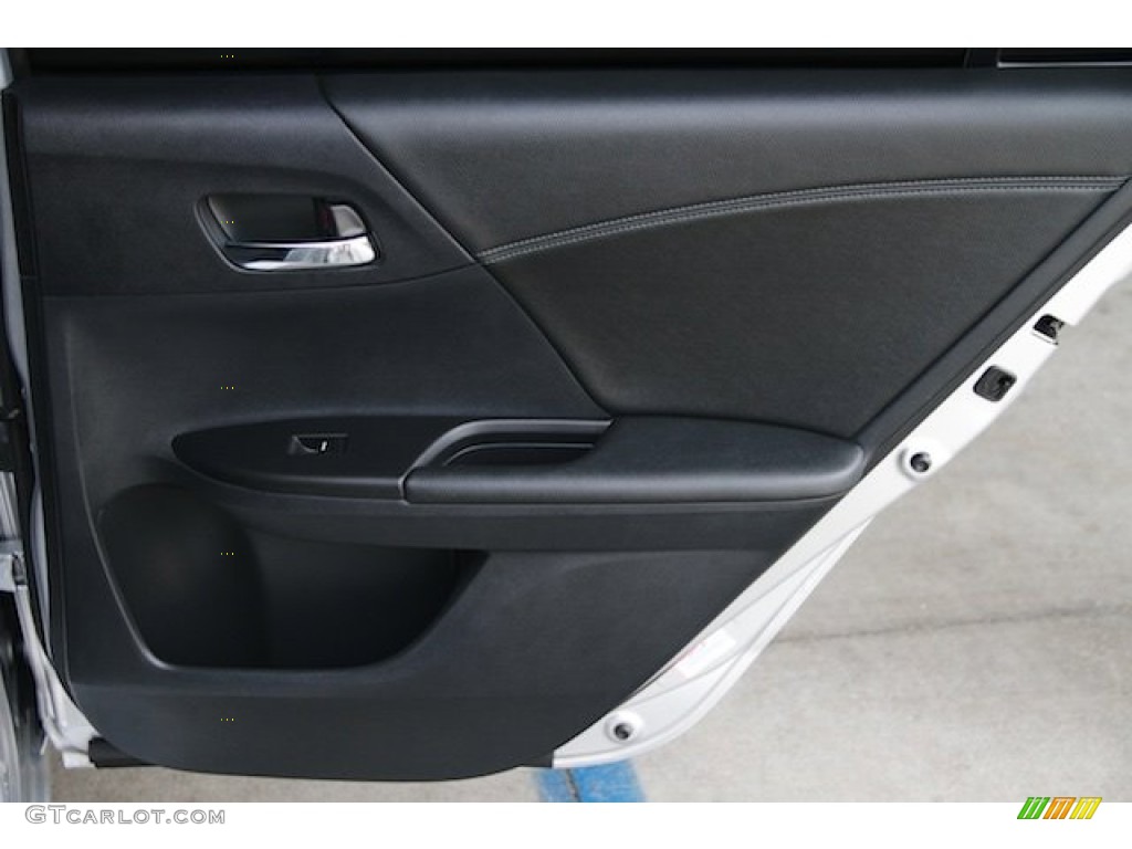 2013 Accord EX Sedan - Alabaster Silver Metallic / Black photo #27