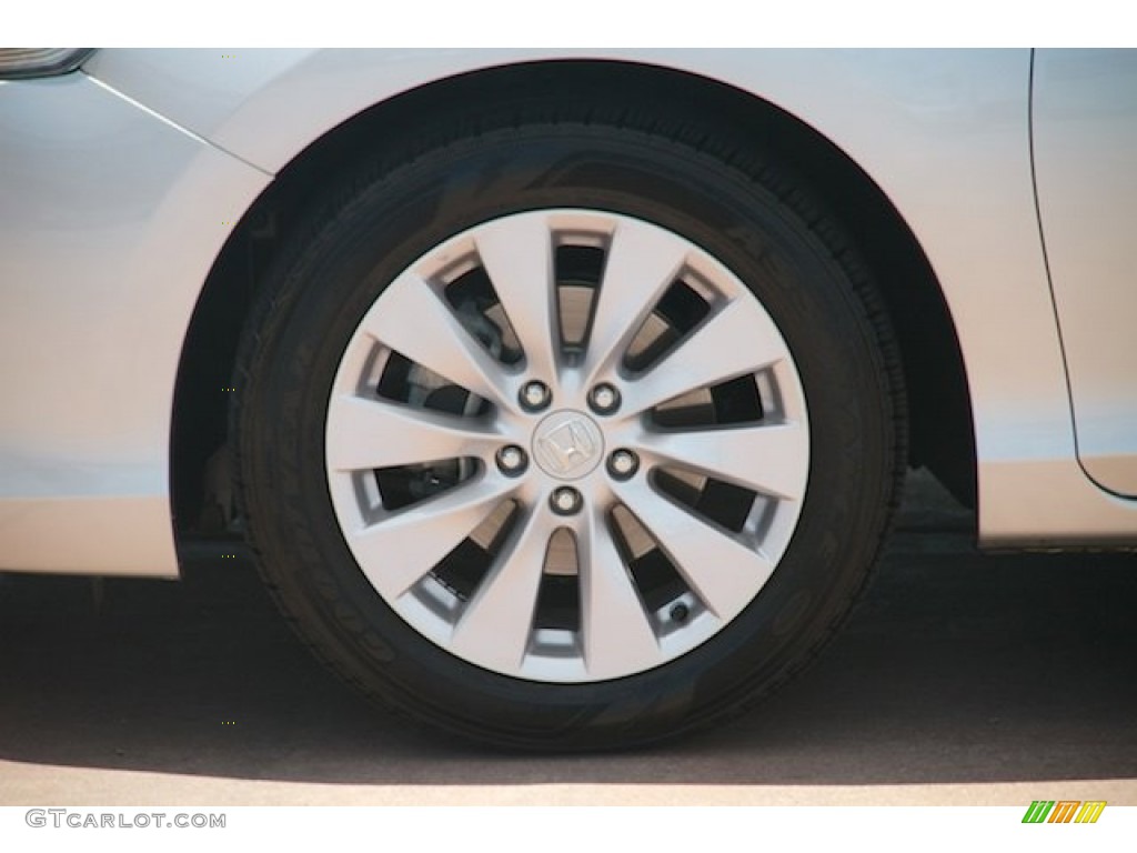 2013 Accord EX Sedan - Alabaster Silver Metallic / Black photo #31