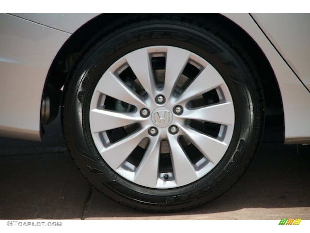 2013 Accord EX Sedan - Alabaster Silver Metallic / Black photo #32