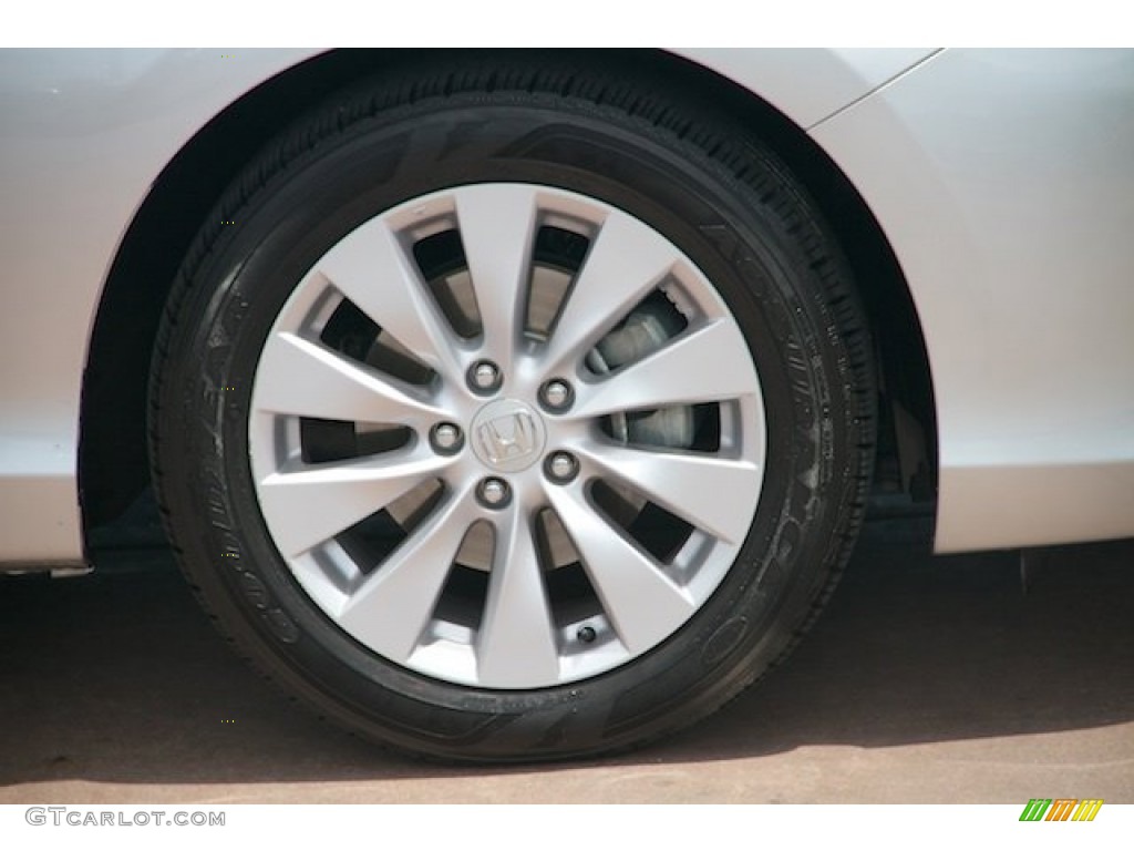 2013 Accord EX Sedan - Alabaster Silver Metallic / Black photo #33