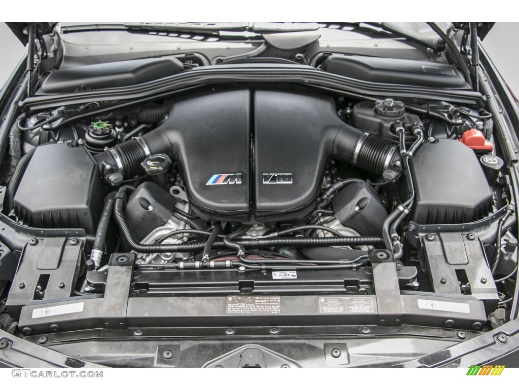 2009 BMW M6 Convertible Engine Photos