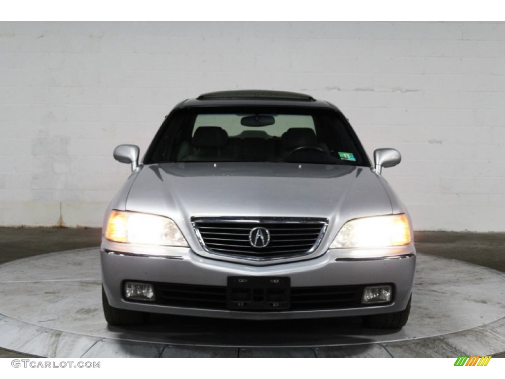 2004 RL 3.5 - Satin Silver Metallic / Slate photo #4