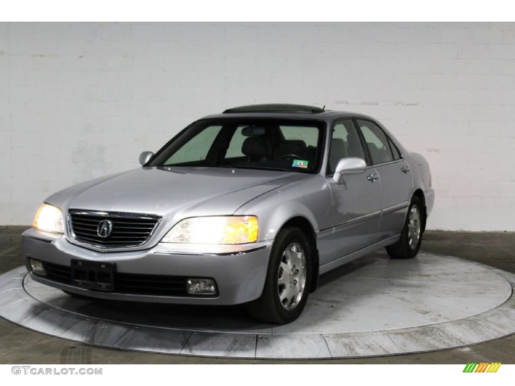 2004 RL 3.5 - Satin Silver Metallic / Slate photo #5