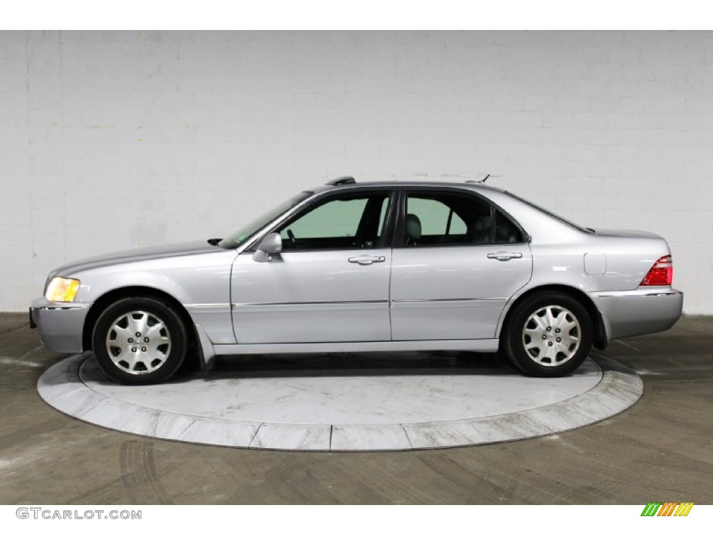 2004 RL 3.5 - Satin Silver Metallic / Slate photo #6