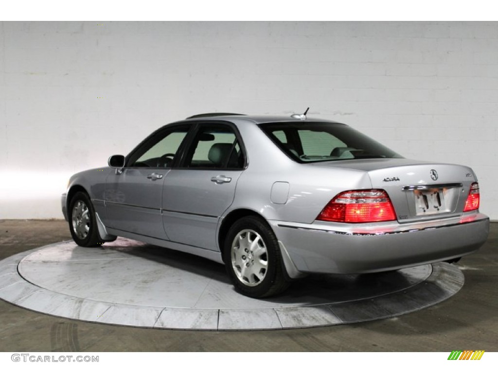 2004 RL 3.5 - Satin Silver Metallic / Slate photo #7