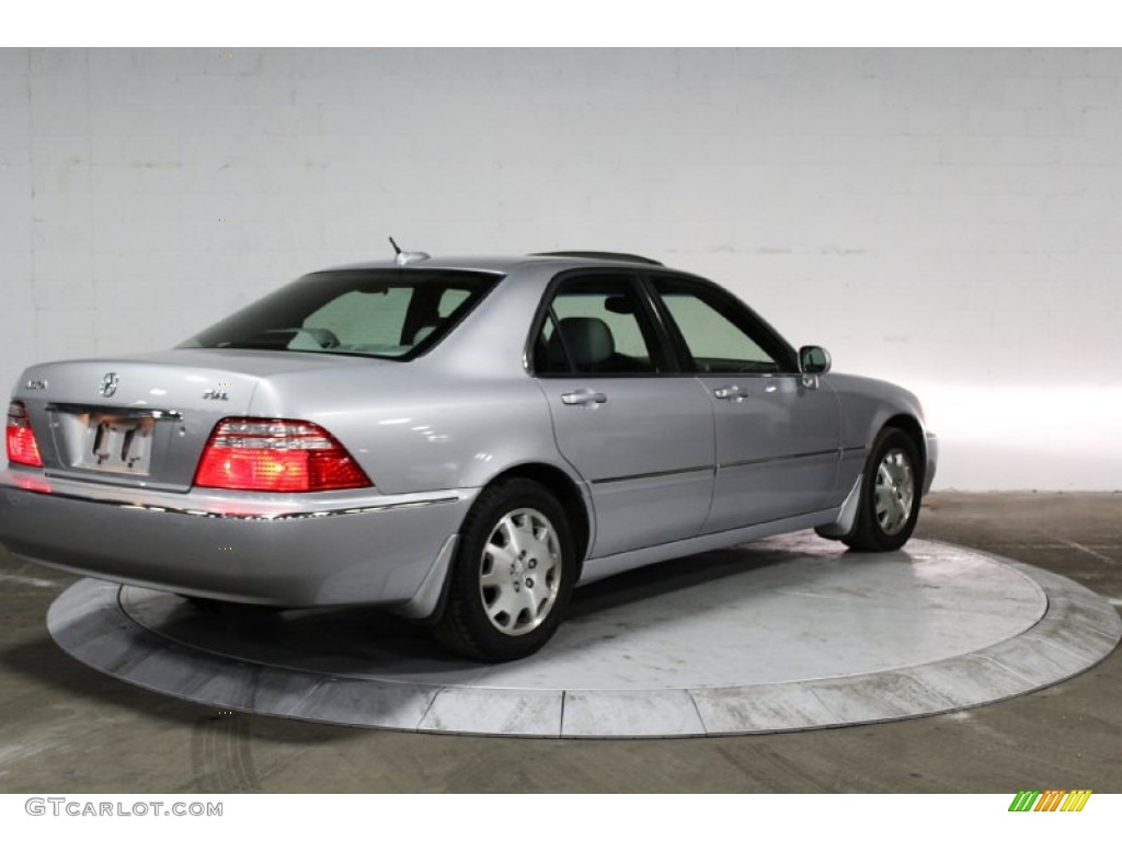 2004 RL 3.5 - Satin Silver Metallic / Slate photo #11