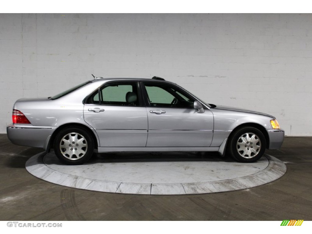 2004 RL 3.5 - Satin Silver Metallic / Slate photo #12