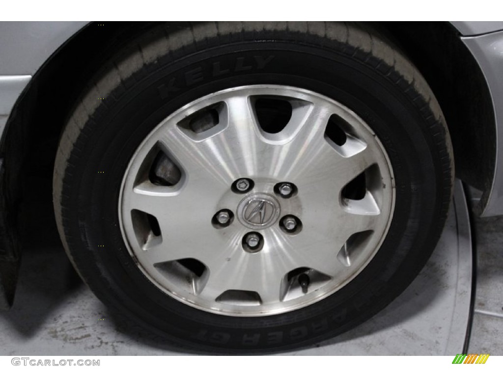 2004 RL 3.5 - Satin Silver Metallic / Slate photo #14