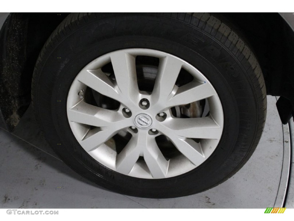 2012 Murano S AWD - Platinum Graphite / Black photo #12