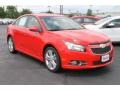 2014 Red Hot Chevrolet Cruze LTZ  photo #2