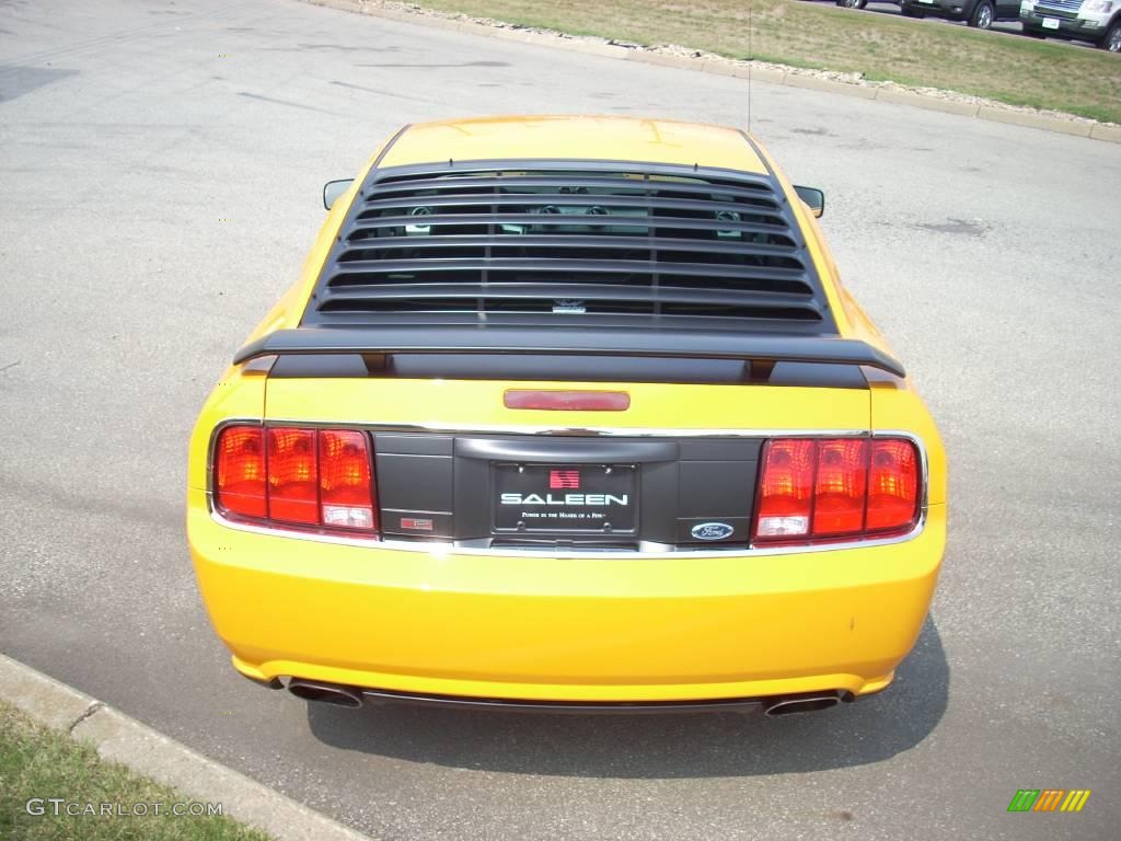 2007 Mustang Saleen Parnelli Jones Edition - Grabber Orange / Black/Orange photo #3