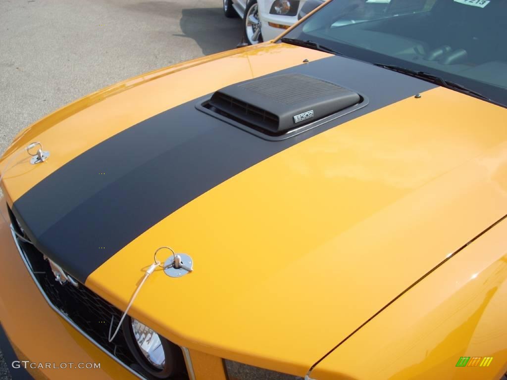 2007 Mustang Saleen Parnelli Jones Edition - Grabber Orange / Black/Orange photo #7