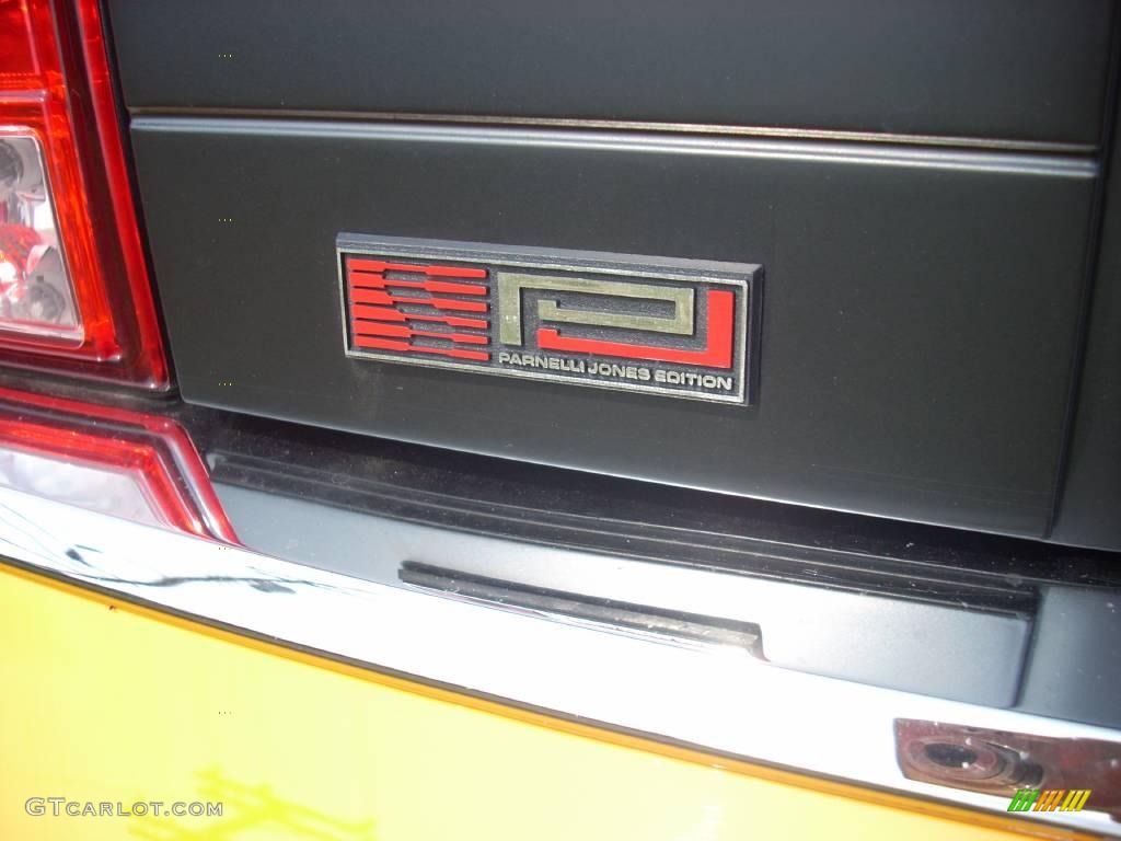 2007 Mustang Saleen Parnelli Jones Edition - Grabber Orange / Black/Orange photo #12