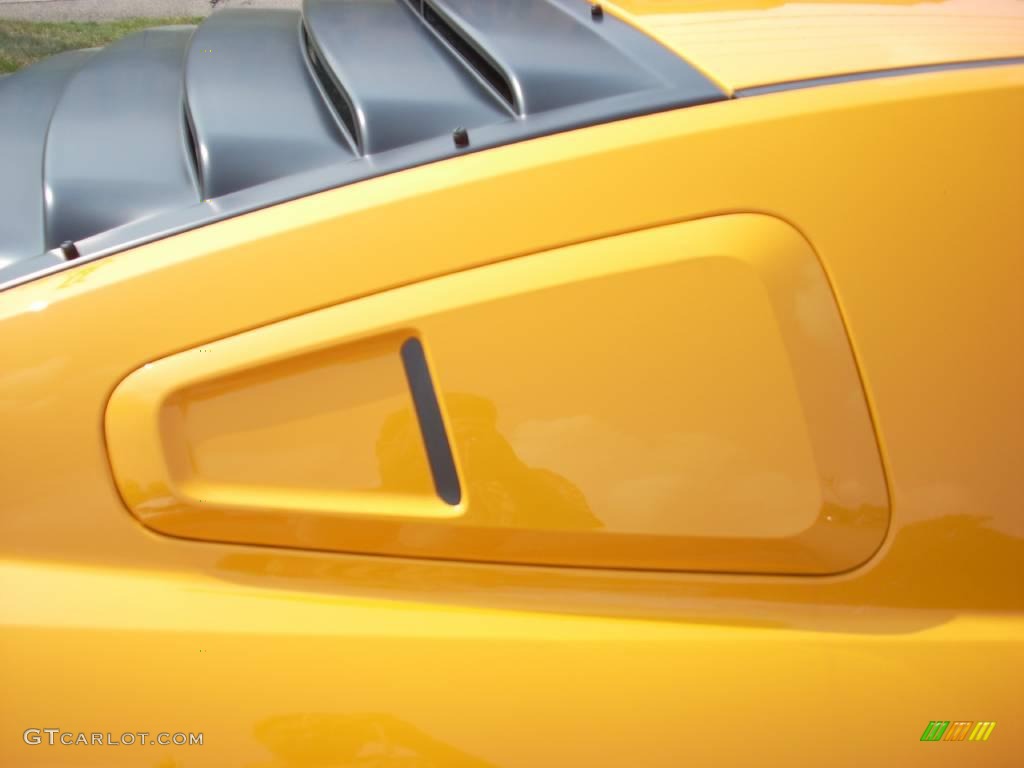 2007 Mustang Saleen Parnelli Jones Edition - Grabber Orange / Black/Orange photo #14