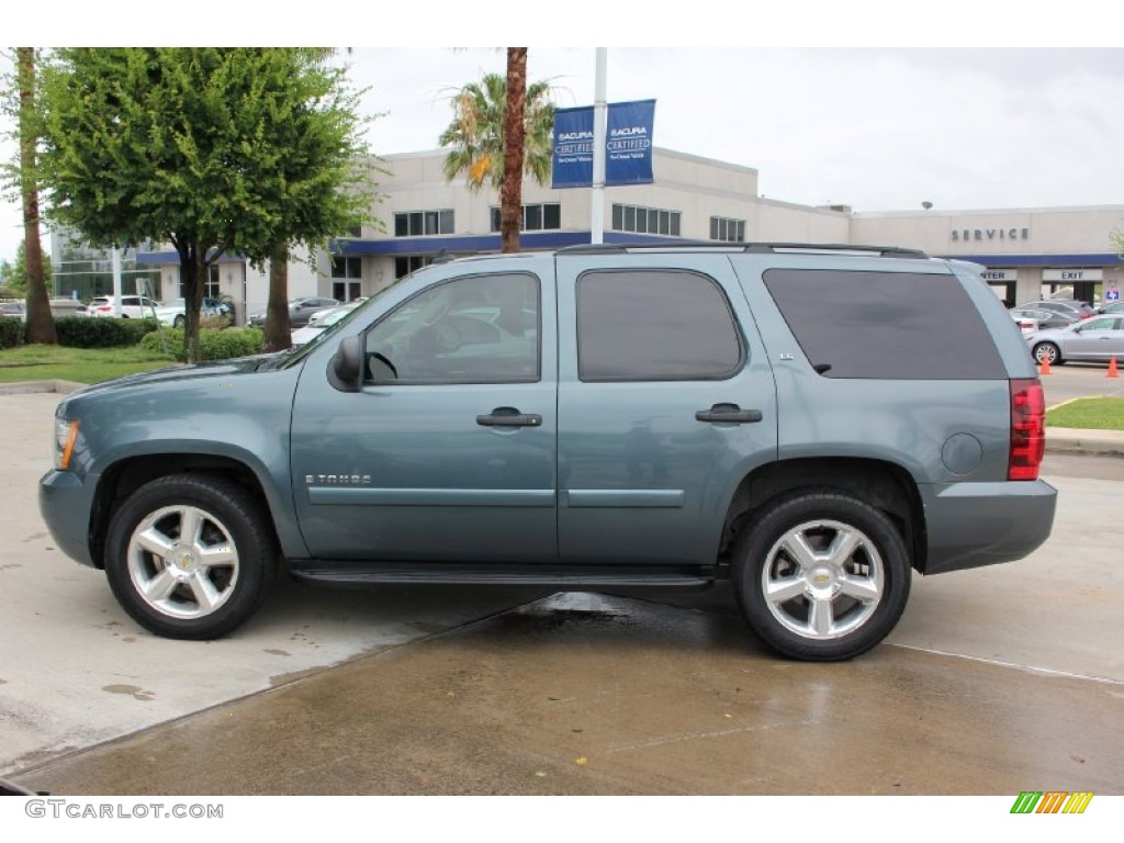 2008 Tahoe LS - Graystone Metallic / Light Titanium/Dark Titanium photo #3