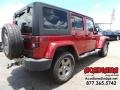 2012 Deep Cherry Red Crystal Pearl Jeep Wrangler Unlimited Sport 4x4  photo #8