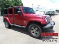 2012 Deep Cherry Red Crystal Pearl Jeep Wrangler Unlimited Sport 4x4  photo #11