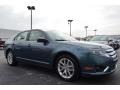 Steel Blue Metallic 2012 Ford Fusion SEL