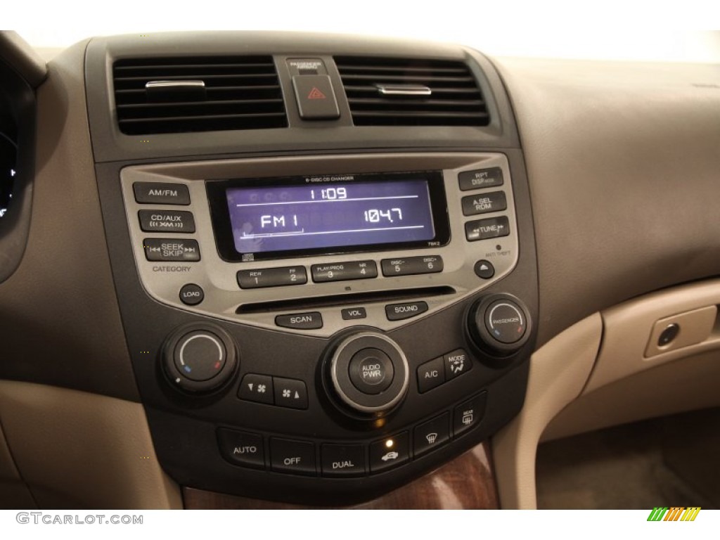 2007 Accord EX-L V6 Sedan - Carbon Bronze Pearl / Ivory photo #8