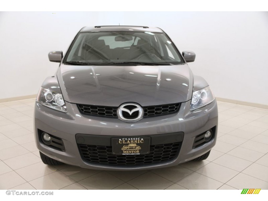 2008 CX-7 Sport - Galaxy Gray Mica / Black photo #2