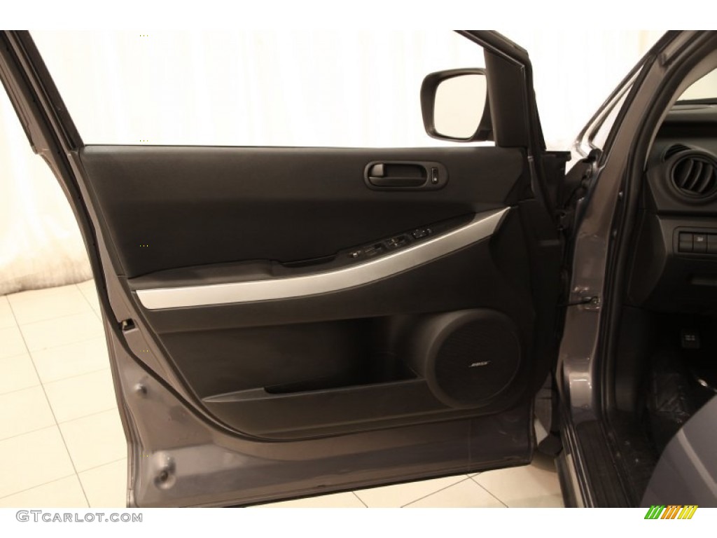 2008 CX-7 Sport - Galaxy Gray Mica / Black photo #4