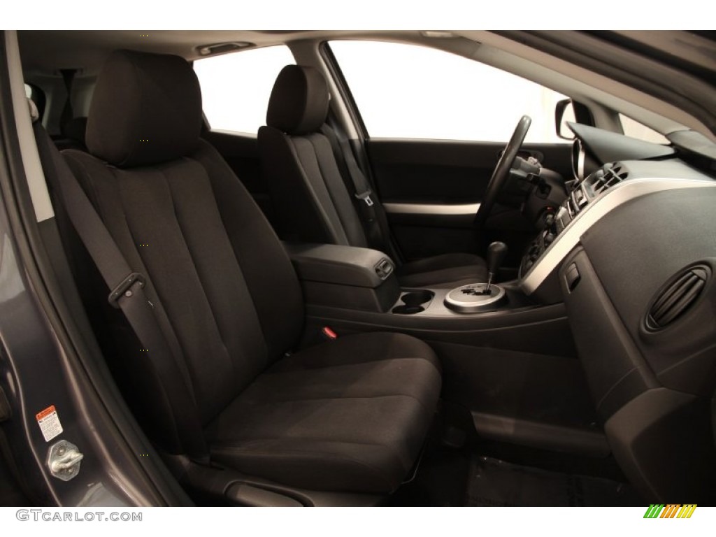 2008 CX-7 Sport - Galaxy Gray Mica / Black photo #10