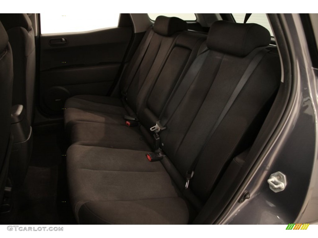 2008 CX-7 Sport - Galaxy Gray Mica / Black photo #11