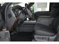 Black 2016 Ford F350 Super Duty Platinum Crew Cab 4x4 Interior Color