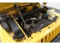 2000 Solar Yellow Jeep Wrangler Sport 4x4  photo #35