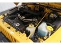 2000 Solar Yellow Jeep Wrangler Sport 4x4  photo #36