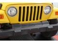 2000 Solar Yellow Jeep Wrangler Sport 4x4  photo #37