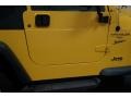 2000 Solar Yellow Jeep Wrangler Sport 4x4  photo #42