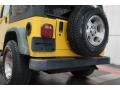 2000 Solar Yellow Jeep Wrangler Sport 4x4  photo #47