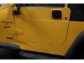 2000 Solar Yellow Jeep Wrangler Sport 4x4  photo #57