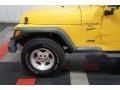 2000 Solar Yellow Jeep Wrangler Sport 4x4  photo #60