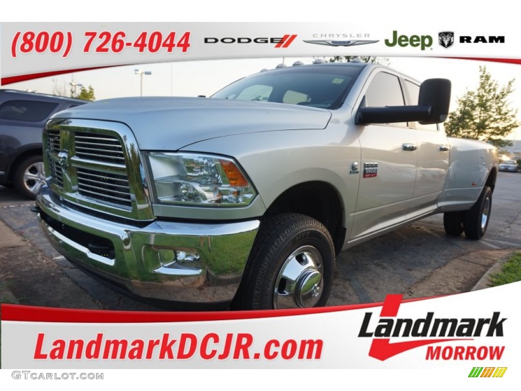 2012 Ram 3500 HD Big Horn Crew Cab 4x4 - Bright Silver Metallic / Dark Slate/Medium Graystone photo #1