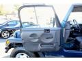 2001 Patriot Blue Pearl Jeep Wrangler Sport 4x4  photo #11
