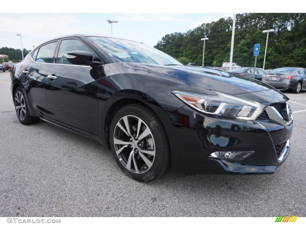 Super Black 2016 Nissan Maxima Platinum Exterior Photo #104865749