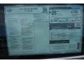 2016 Nissan Maxima Platinum Window Sticker