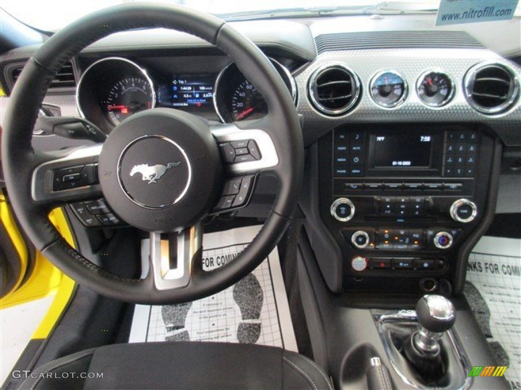 2015 Mustang GT Coupe - Triple Yellow Tricoat / Ebony photo #10