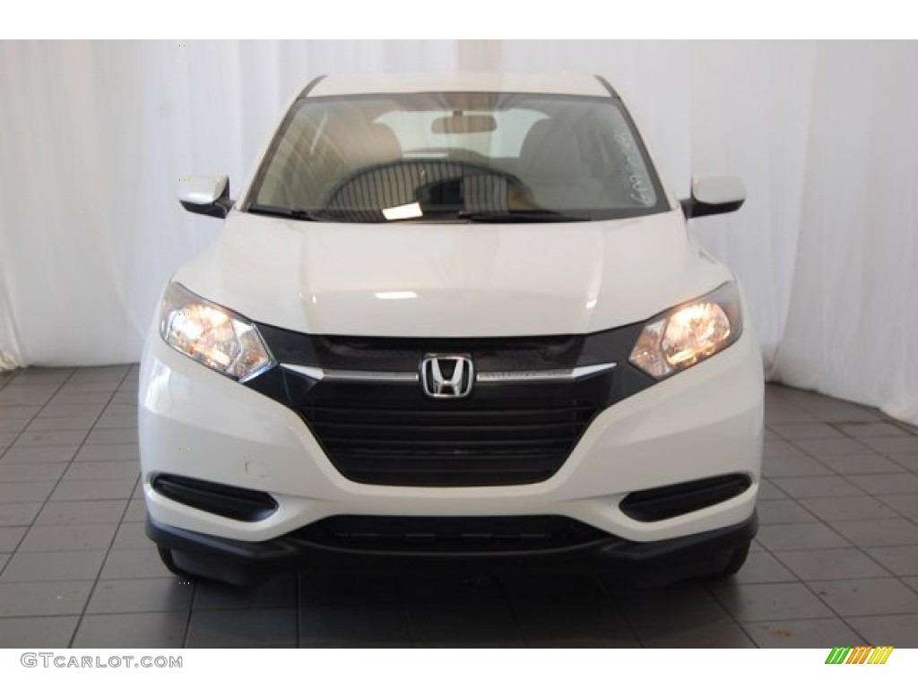 2016 HR-V LX - White Orchid Pearl / Gray photo #3