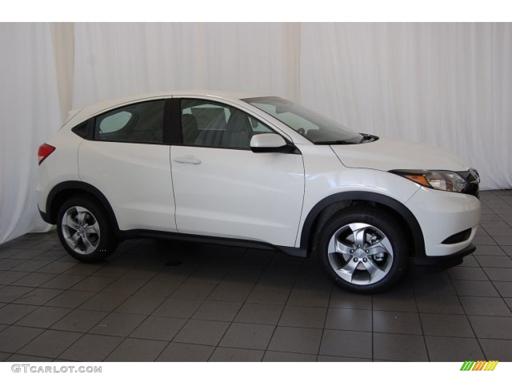 2016 HR-V LX - White Orchid Pearl / Gray photo #5